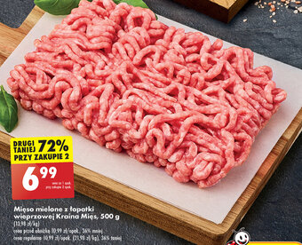 Biedronka Mięso mielone z łopatki wieprzowej Kraina Mięs, 500 g oferta