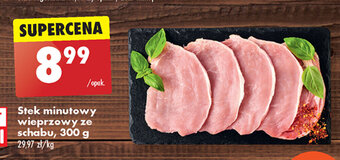 Biedronka Stek minutowy wieprzowy ze schabu, 300 g oferta