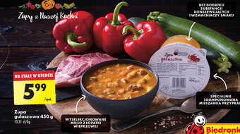 Biedronka Zupa gulaszowa 450 g oferta