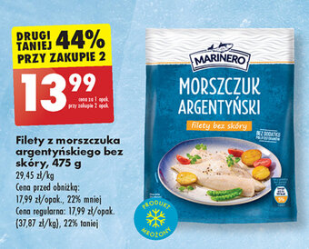 Biedronka Filety z morszczuka argentyńskiego bez skóry, 475 g oferta