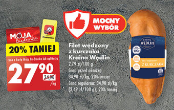 Biedronka Filet wędzony z kurczaka Kraina Wędlin 1kg oferta
