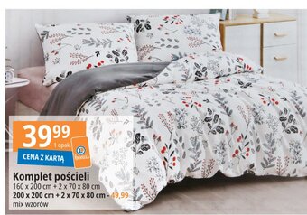 E.Leclerc Komplet pościeli 160 x 200 + 2 x 70 x 80 cm oferta