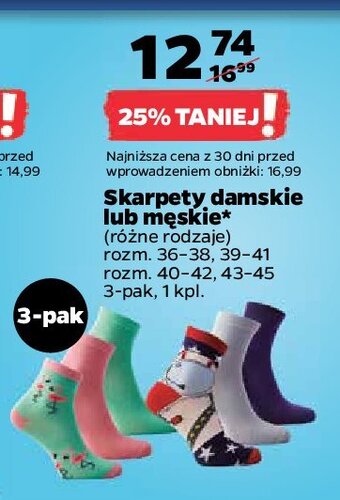Netto Skarpety damskie 36-38 oferta