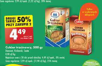 Cukier trzcinowy, 500 g