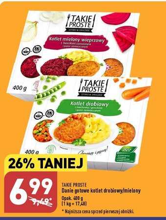 ALDI Kotlet mielony z buraczkami z puree oferta