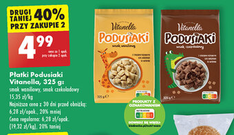 Biedronka Płatki Podusiaki Vitanella, 325 g oferta