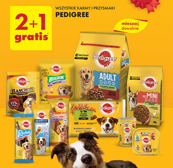 Biedronka WSZYSTKIE KARMY I PRZYSMAKI PEDIGREE oferta