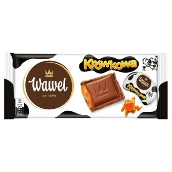 Delikatesy Centrum Wawel krówkowa czekolada mleczna nadziewana 100 g oferta