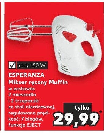 Kaufland Mikser esperanza oferta