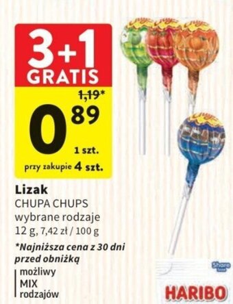Intermarche Lizak CHUPA CHUPS 12 g oferta