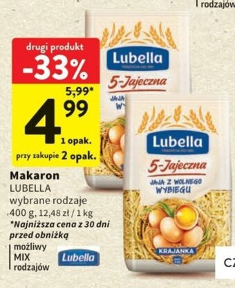 Intermarche Makaron LUBELLA 400g oferta