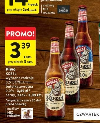 Intermarche Piwo KOZEL 0,5 l oferta