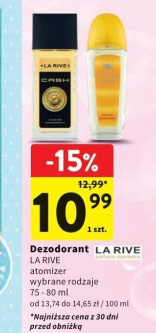 Intermarche Dezodorant LA RIVE 75-80 ml oferta