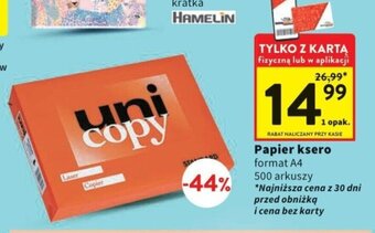 Intermarche Papier ksero A4 500 arkuszy oferta