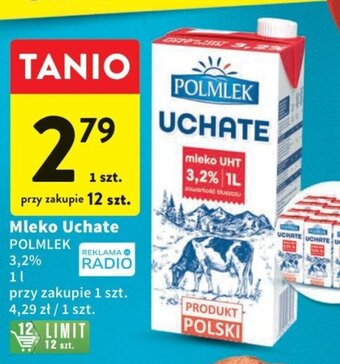 Intermarche Mleko Uchate POLMLEK 3,2% 1l oferta