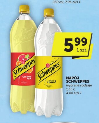 Groszek NAPÓJ SCHWEPPES 1,35 l oferta
