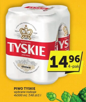 Groszek PIWO TYSKIE 4x500 ml oferta