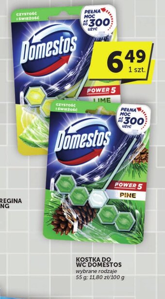 Groszek KOSTKA DO WC DOMESTOS 55 g oferta