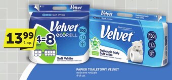 Groszek PAPIER TOALETOWY VELVET 4-8 szt. oferta