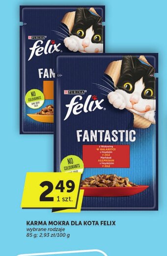 Groszek KARMA MOKRA DLA KOTA FELIX 85 g oferta