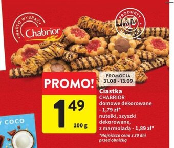 Intermarche Ciastka 100 g oferta