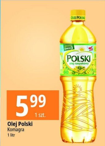 E.Leclerc Olej Polski Komagra 1 l oferta