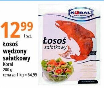 E.Leclerc Łosoś wędzony sałatkowy Koral 200g oferta