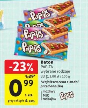 Intermarche Baton 33 g oferta