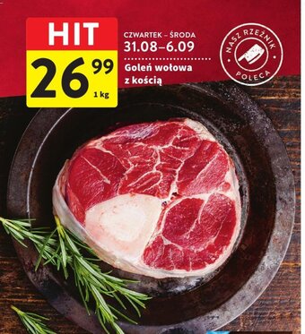 Intermarche Goleń wołowa z kością oferta