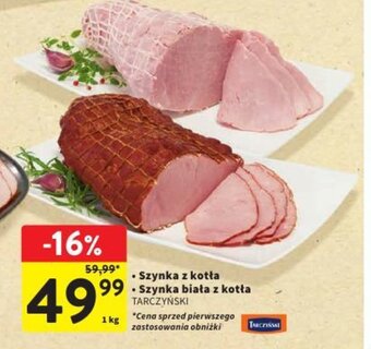Intermarche Szynka z kotła/ Szynka biała z kotła 1 kg oferta