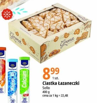 E.Leclerc Ciastka Łazaneczki Sofio 400g oferta
