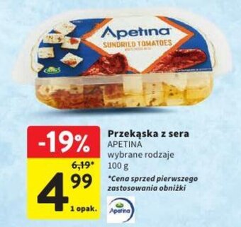 Intermarche Przekąska z sera 100 g oferta