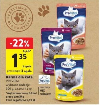 Intermarche Karma dla kota 100 g oferta