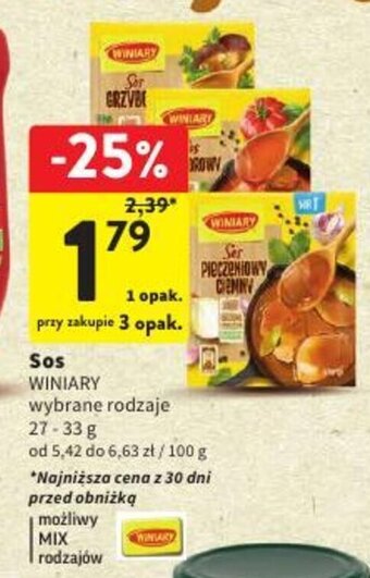 Intermarche Sos 27-33 g oferta