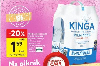 Intermarche Woda mineralna 1,5 l oferta