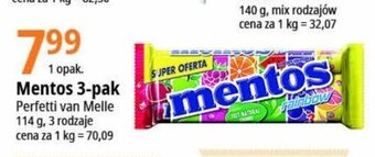 E.Leclerc Mentos 3-pak Perfetti van Melle 114 g oferta