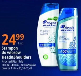 E.Leclerc Szampon do włosów Head&Shoulders Procter&Gamble 300-400ml oferta