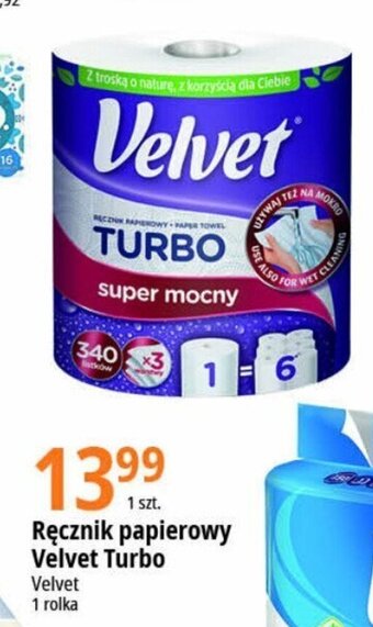 E.Leclerc Ręcznik papierowy Velvet Turbo oferta