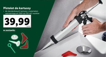 Lidl Pistolet do kartuszy oferta