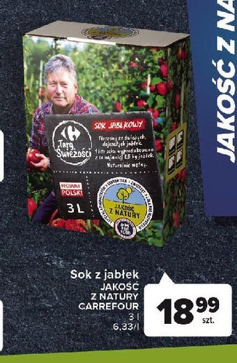 Carrefour Sok jabłkowy oferta