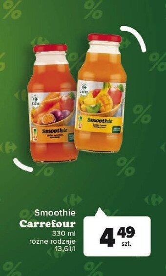 Carrefour Smoothie jabłko-marchew-banan oferta