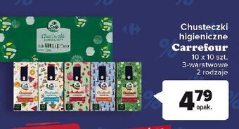 Carrefour Chusteczki higieniczne oferta