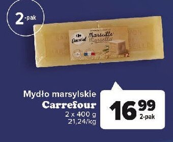 Carrefour Mydło marsylskie do prania oferta