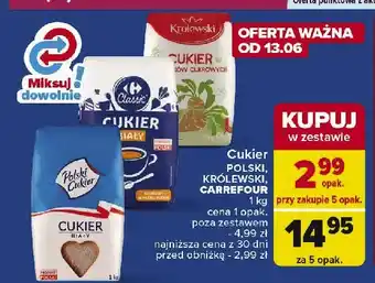 Carrefour Express Cukier biały oferta