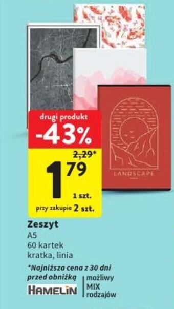 Intermarche Zeszyt oferta