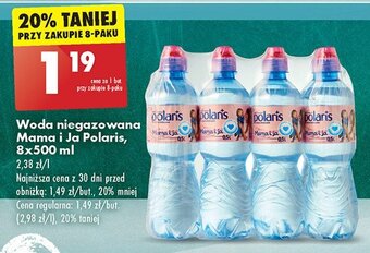Biedronka Woda niegazowana oferta