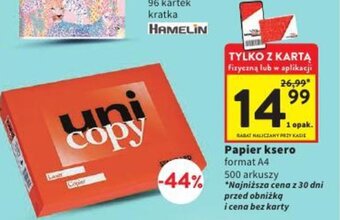 Intermarche Papier ksero oferta