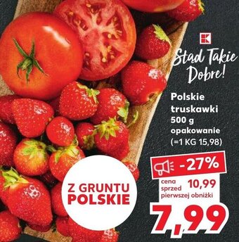 Kaufland Polskie truskawki 500 g oferta