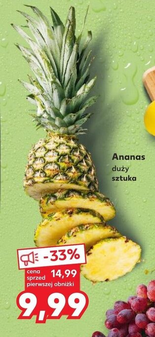 Kaufland Ananas sztuka oferta