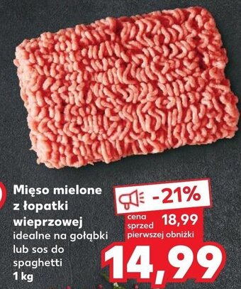 Kaufland Mięso mielone z łopatki wieprzowej 1 kg oferta